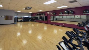 YMCA Louisville Southwest branch group fitness studio